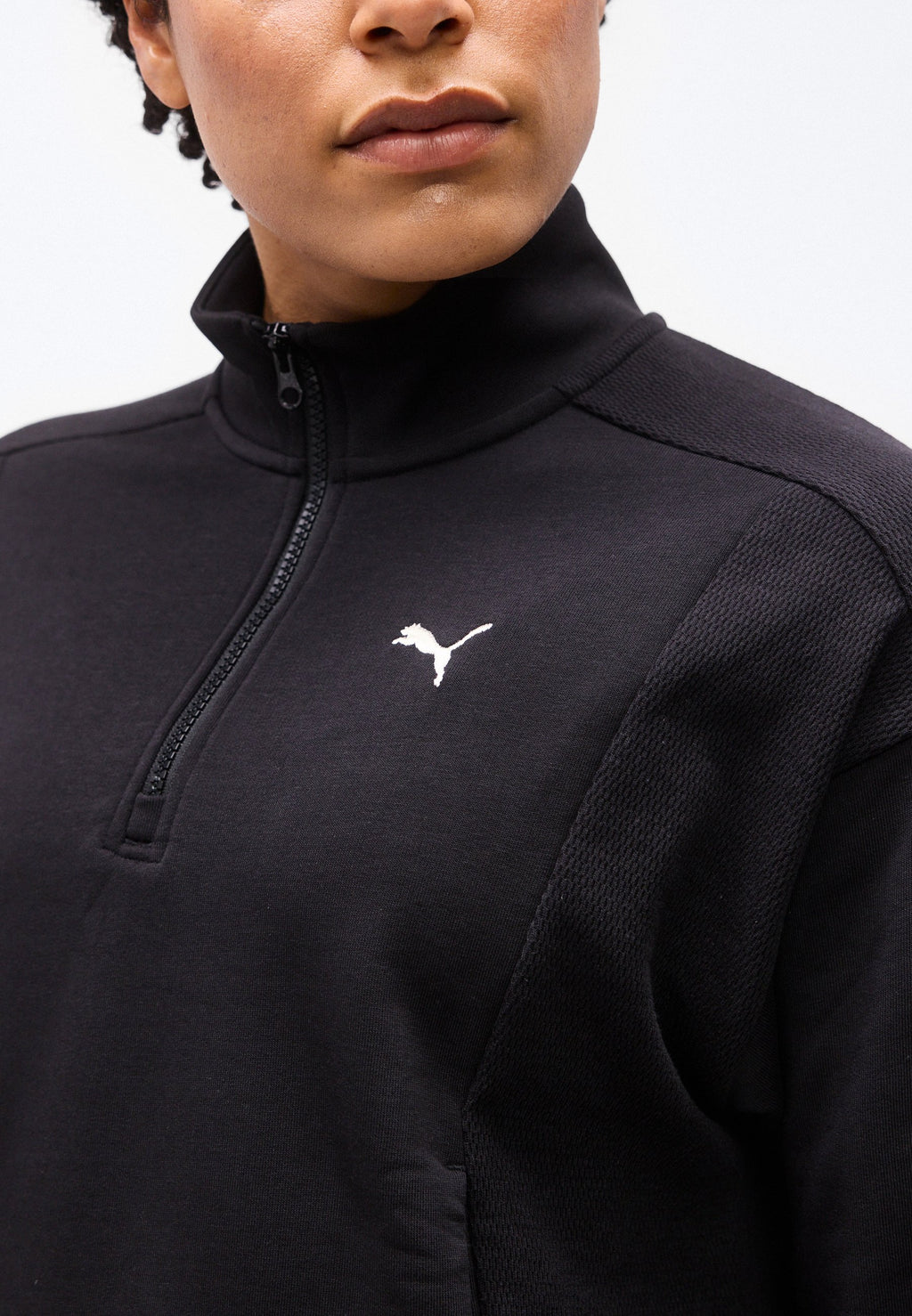 Puma PUMA CLASS RELAXED HALF-ZIP CREW