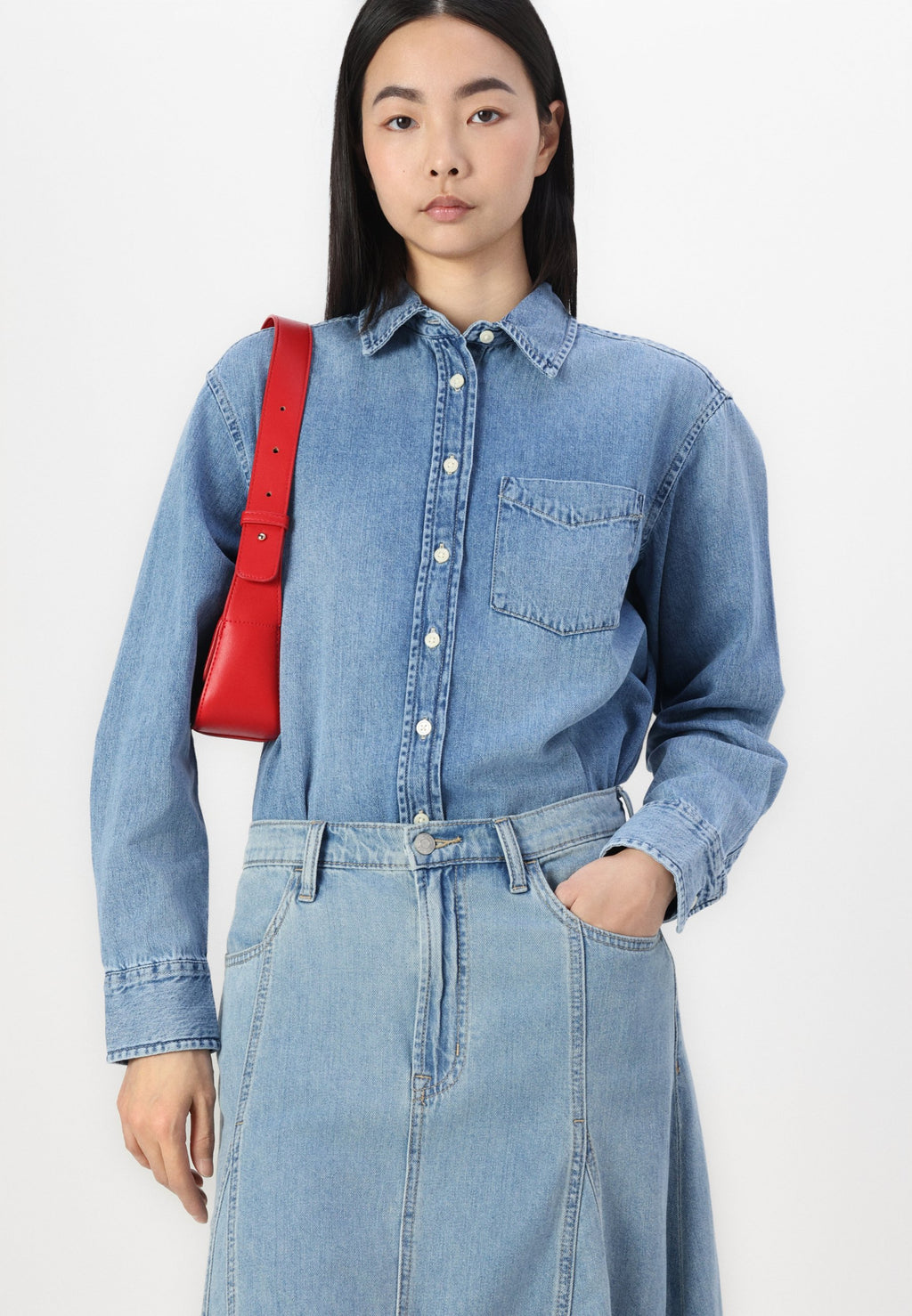 GAP ULTRASOFT ALINE SKIRT CARMEN