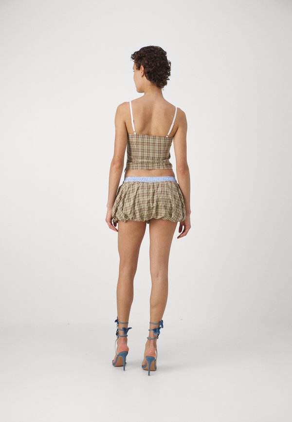 Jaded London CHECKED CORSET