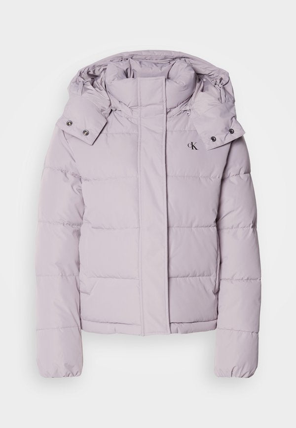 Calvin Klein Jeans MONOLOGO PUFFER - Winter jacket - gull gray