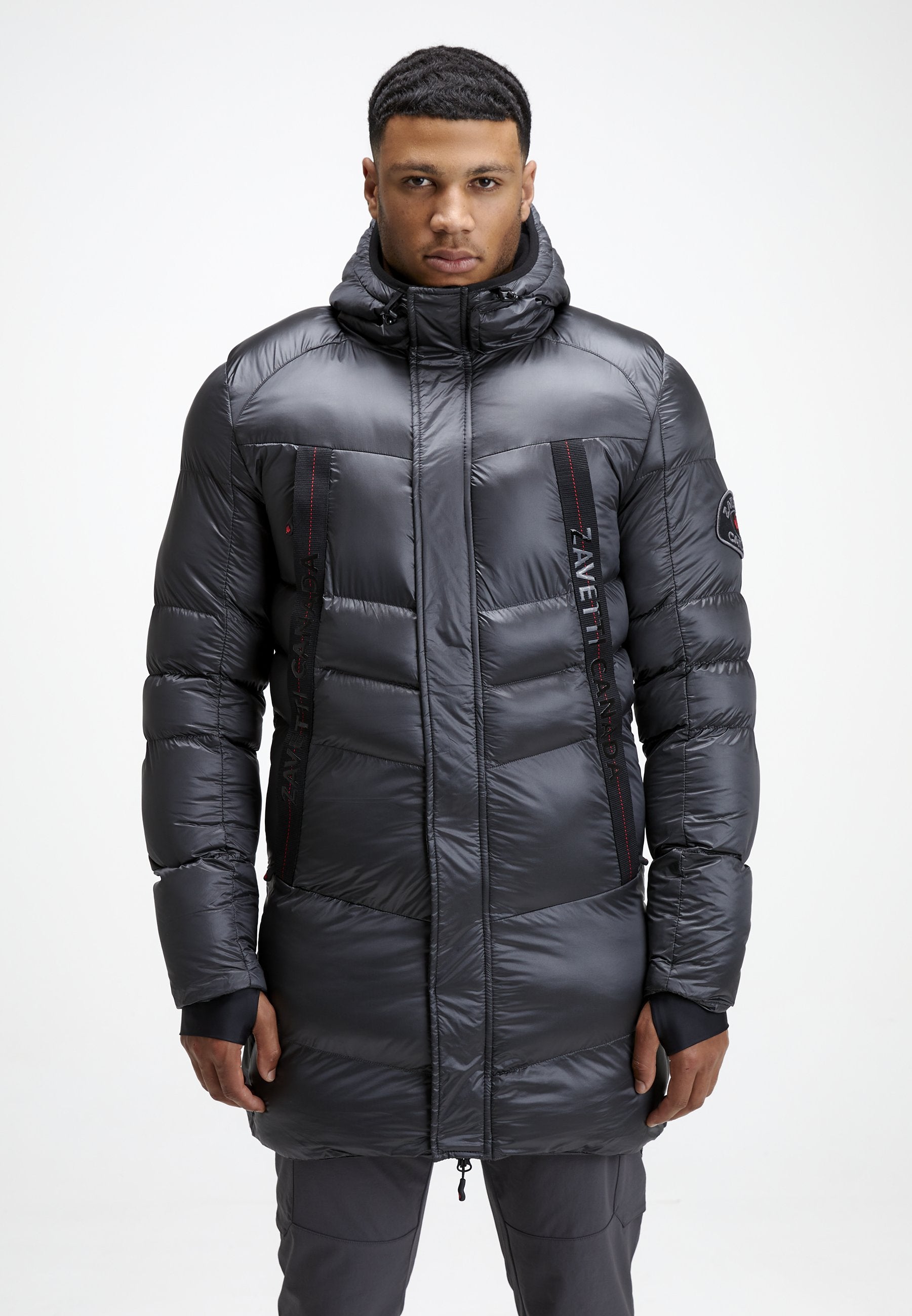 Alessandro Zavetti ZAVETTI CANADA MALZINI LONGLINE PUFFER JACKET