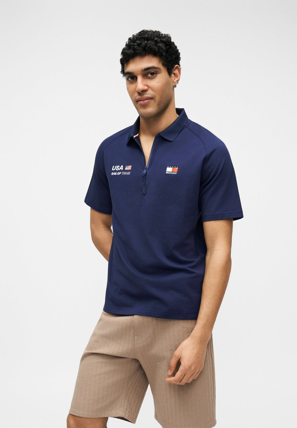 TOMMY X U.S. SAIL GP TEAM PERFORMANCE REGULAR FIT POLO SHIRT Media 5