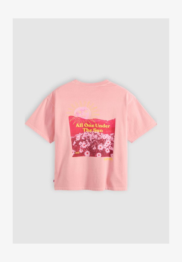 Levi's® LSE_GRPH SHORT STACK TEE LSE_STARDUST FR - Print T-shirt - feel good in levi's - pinks