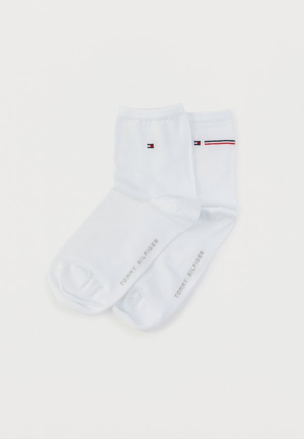 Tommy Hilfiger WOMEN SHORT SOCK 2 PACK - Socks - white