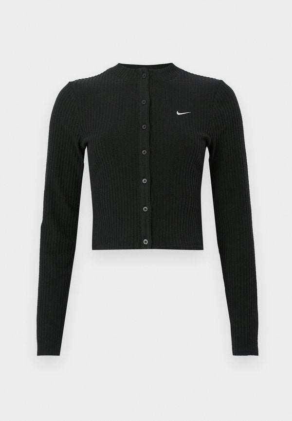 Nike Sportswear CHILL - Cardigan - black/sail