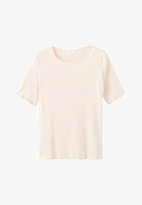Mango Basic T-shirt - Pink