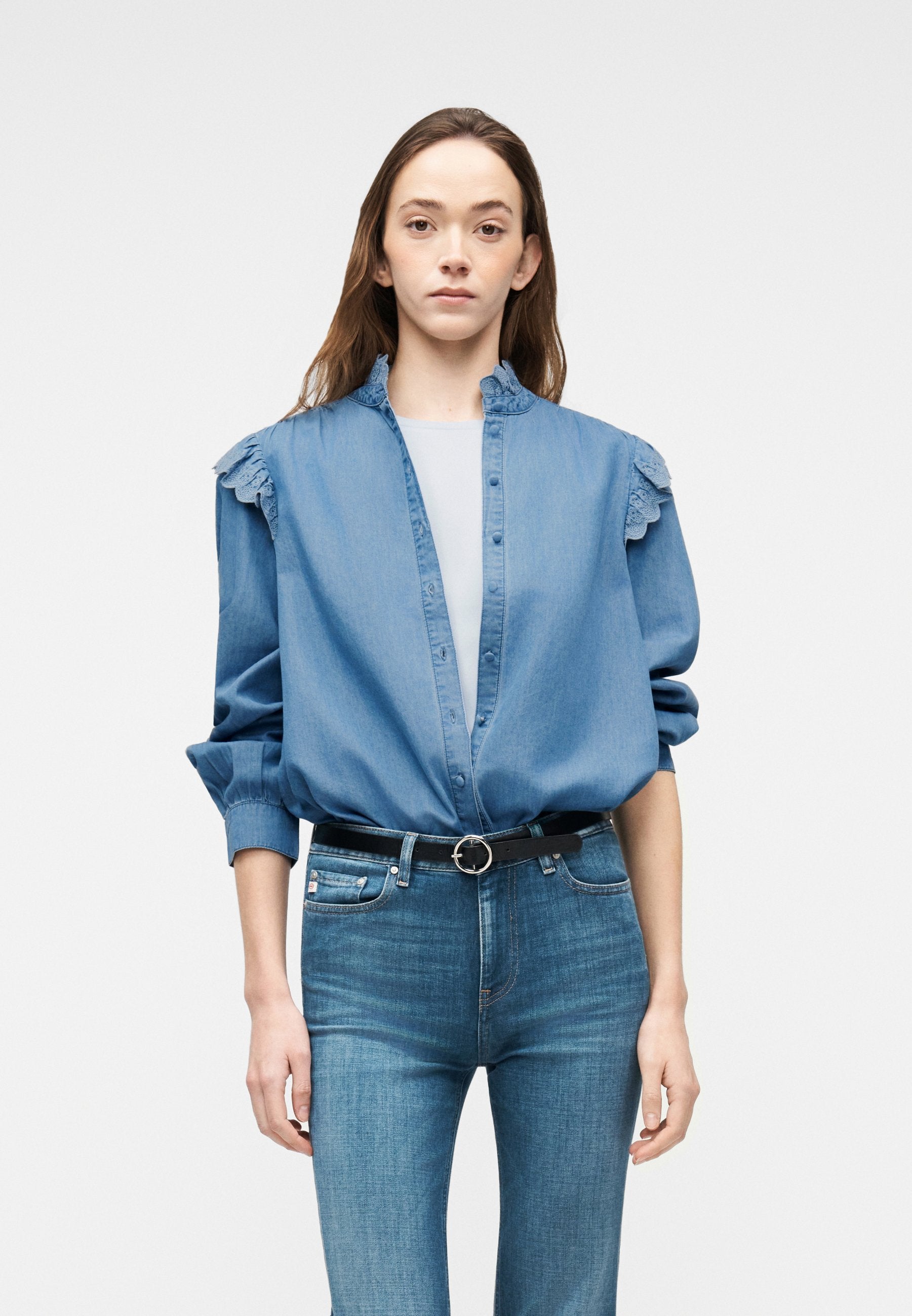 ONLPIPER FRILL SHIRT Media 3
