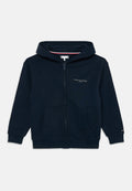 LOGO BRUSHED FLEECE ZIP-THRU HOODY Media 1