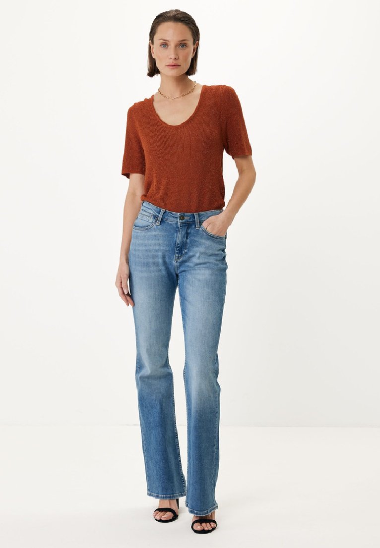 Mexx Knitted Half Sleeve Top