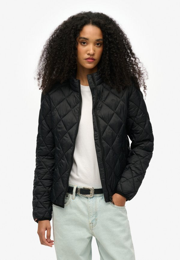 Superdry & Co DIAMOND QUILT FUJI LITE - Winter jacket - black