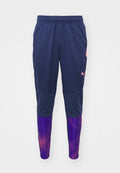 Puma INDIVIDUALFINAL TRAINING PANTS - Tracksuit bottoms - club navy/dark amethyst