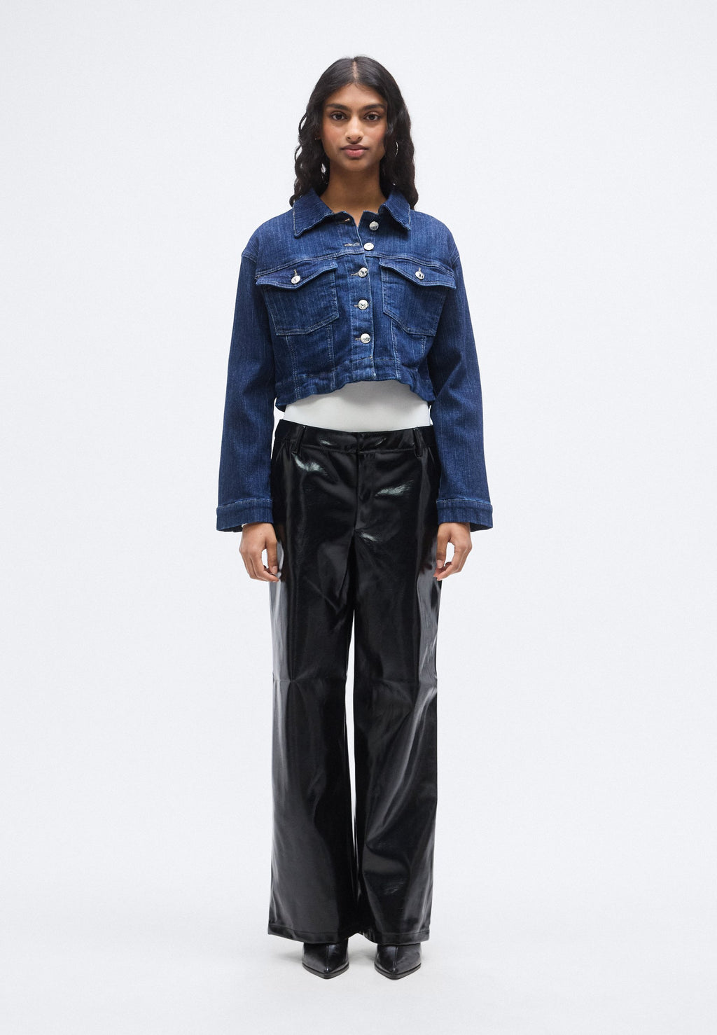 Gina Tricot Petite STRAIGHT TROUSERS
