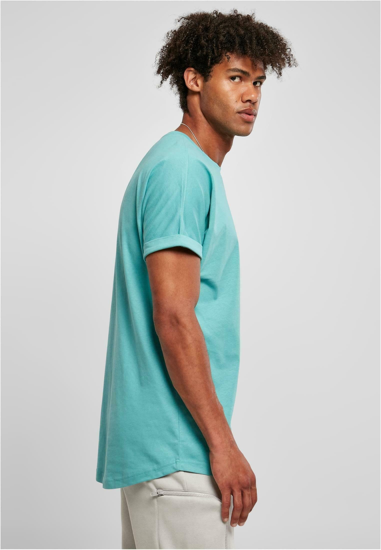 Urban Classics LONG SHAPED TURNUP TEE