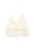 PULL&BEAR RUFFLED STRAPPY