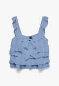 Vero Moda VMSANDY - Top - brunnera blue