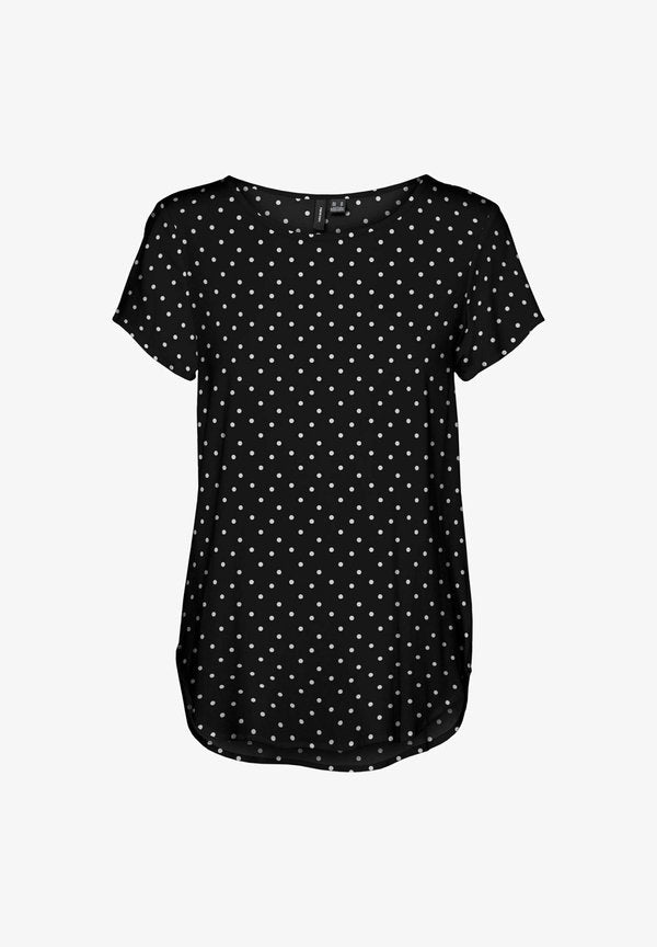 Vero Moda VMBELLA - Print T-shirt - black
