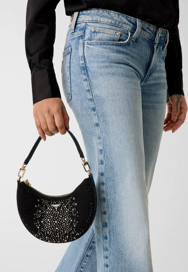 Guess TASMIN RHINESTONES  - Handbag - schwarz