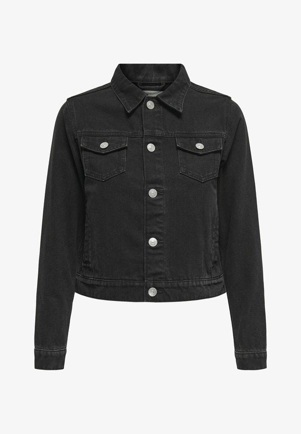 ONLY ONLRILLO - Denim jacket - black denim