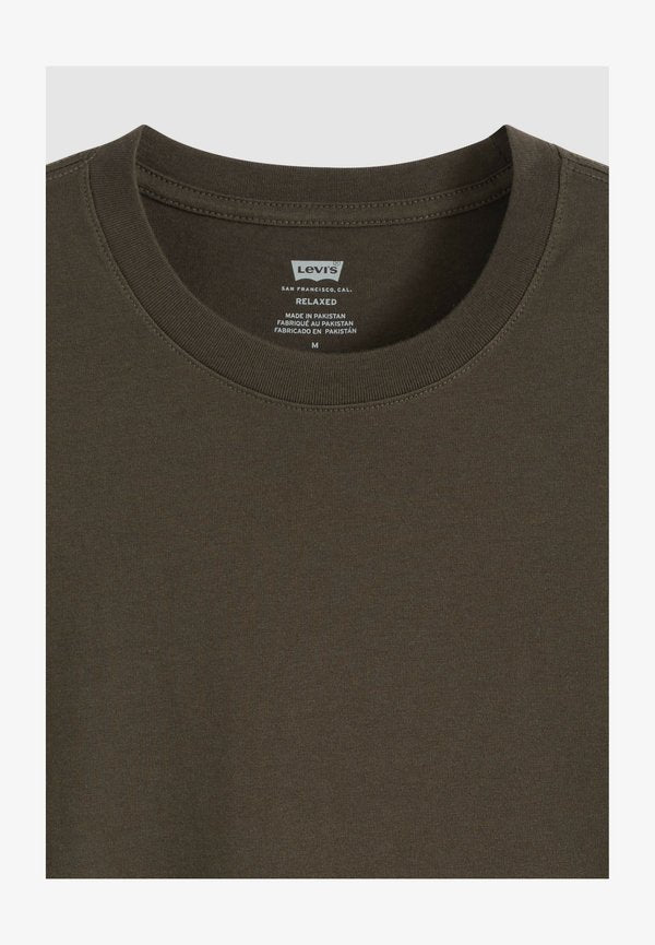 Levi's® NG ESSENTIAL TEE MINERAL BLACK - Basic T-shirt - mineral black - browns