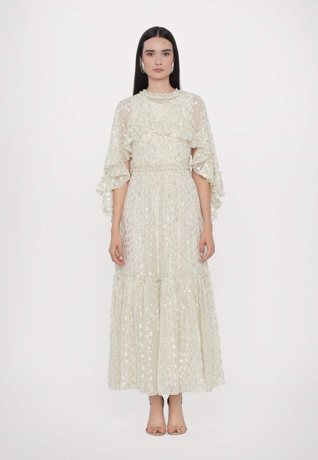 Needle & Thread HARPER CAPE ANKLE GOWN