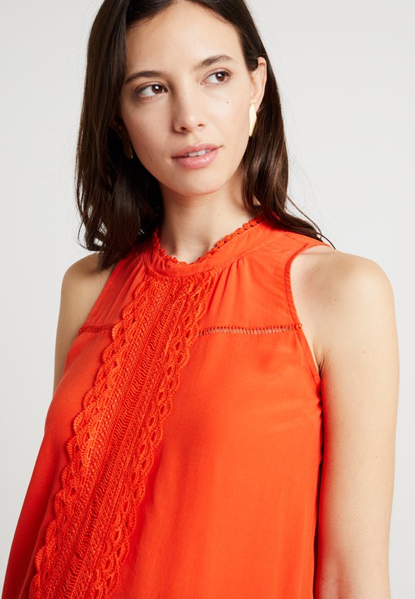 Spring Maternity EDYTH TANGERINE