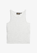 Superdry & Co RUCHED TANK - Top - starlight grey marl