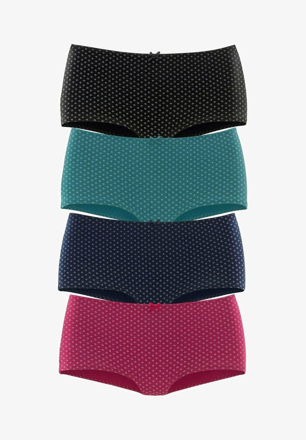 s.Oliver 4PACK - Hipsters - petrol/navy/rosa/schwarz