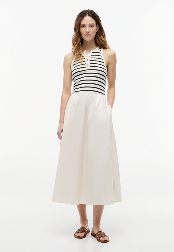 Tommy Hilfiger BUTTON DRESS - Day dress - calico/dark night navy