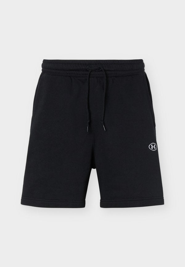 Under Armour RIVAL FLEECE - Sports shorts - ultimate black/white