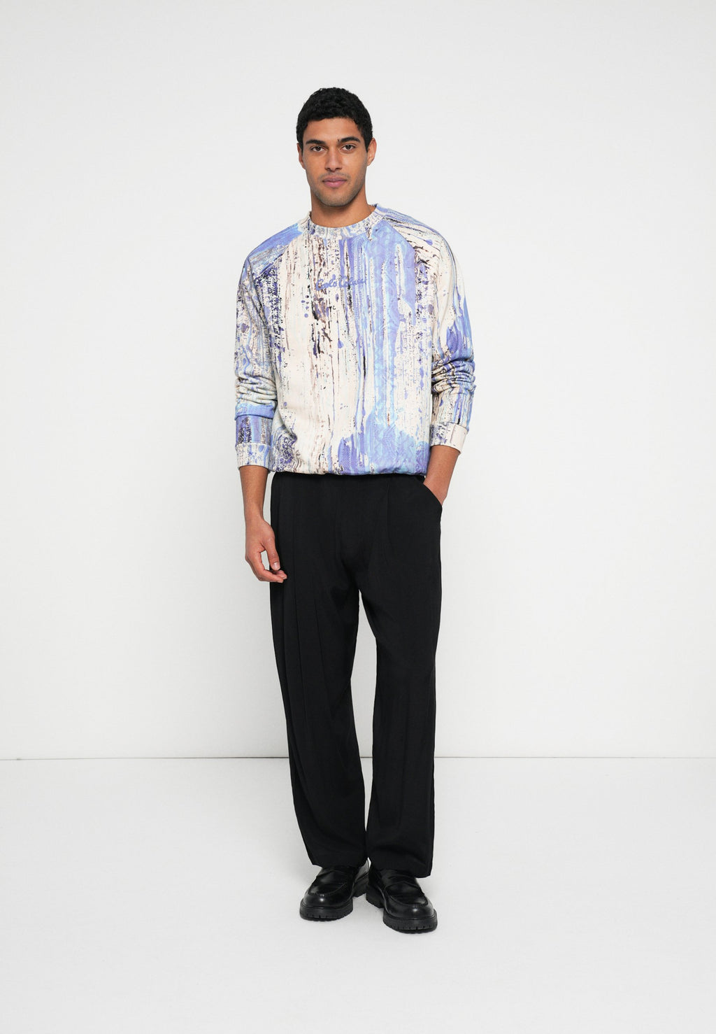Carlo Colucci DRIP CREWNECK