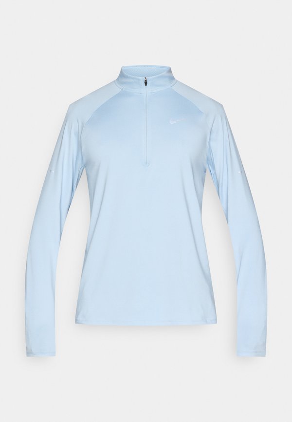 Nike Performance STRIDE MIDLAYER - Long sleeved top - light armory blue/reflective silver-coloured