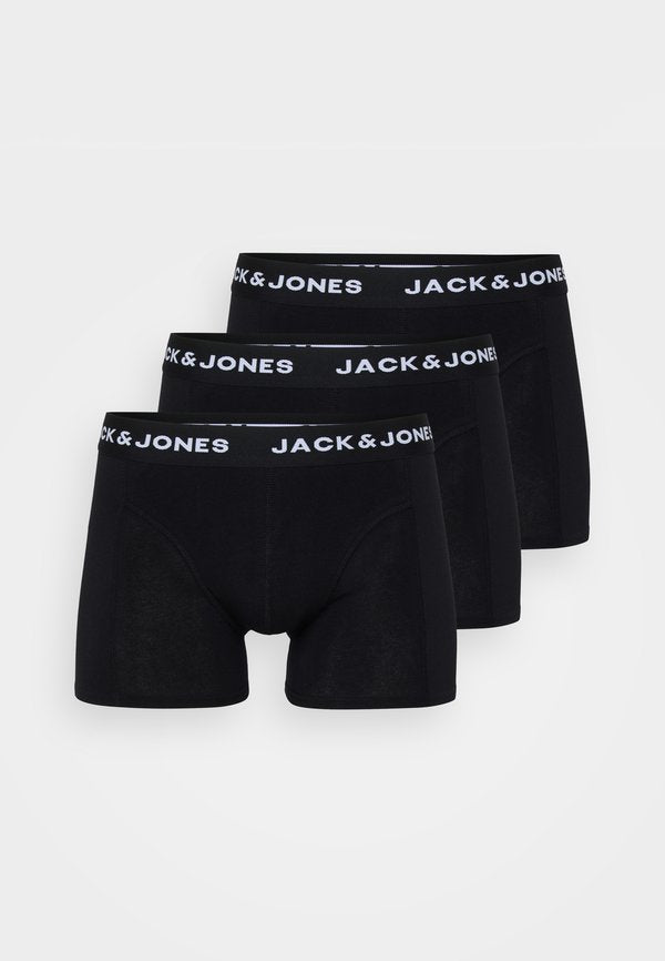Jack & Jones JACANTHONY TRUNKS 3 PACK  - Trunks - black