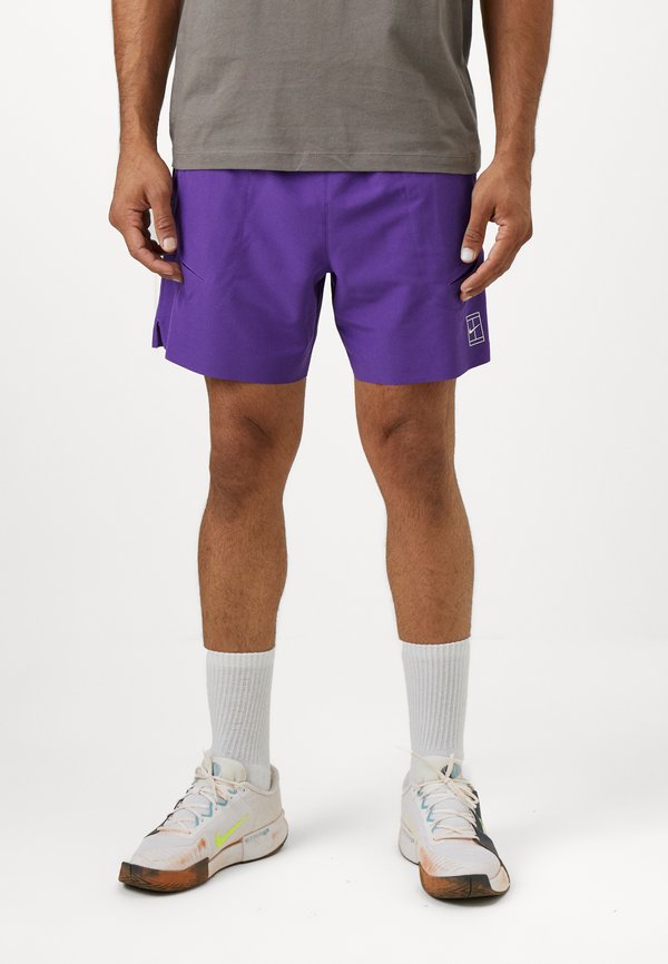 Nike Performance SHORT - Sports shorts - wild grape/white