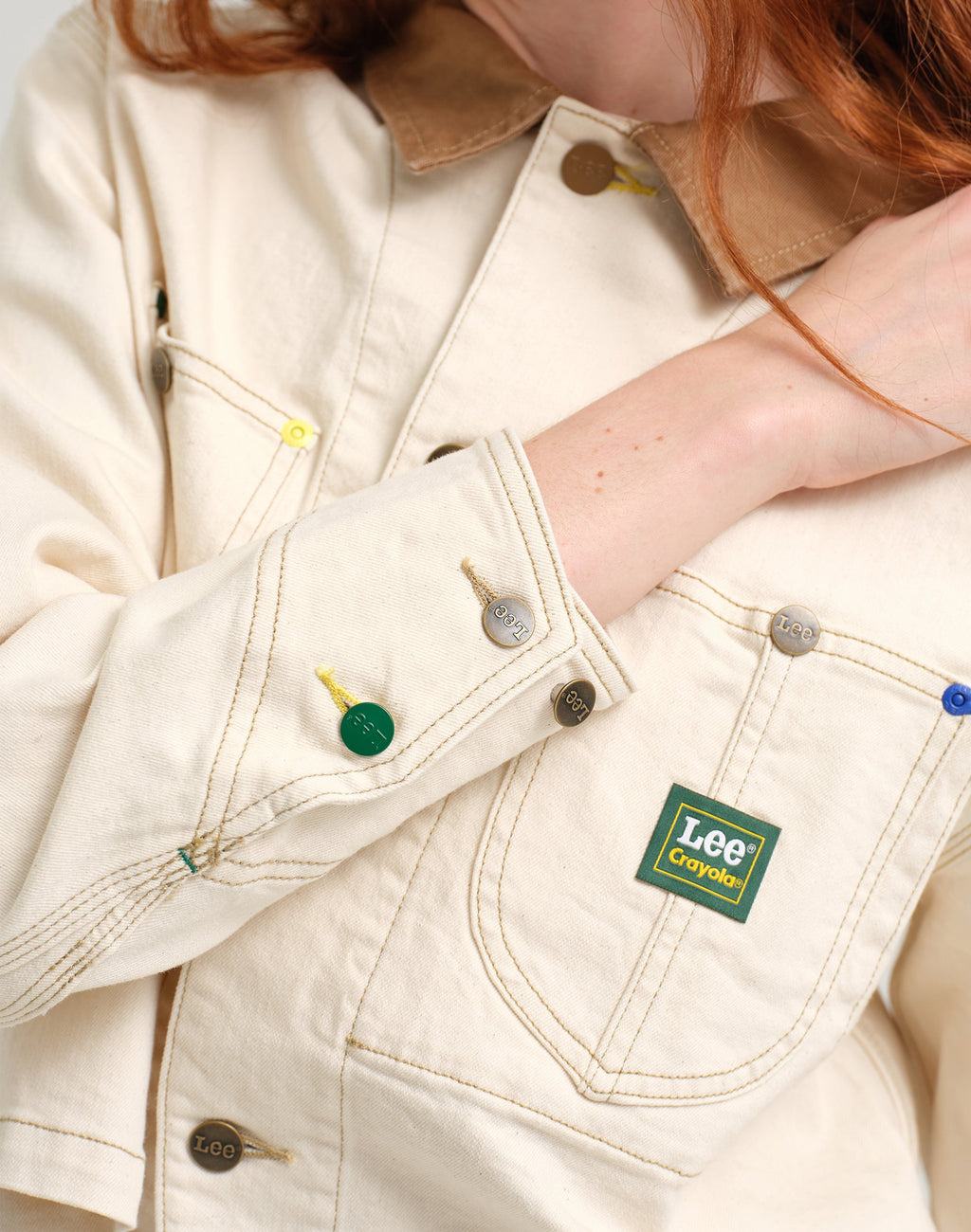 Lee LEE x CRAYOLA CROPPED CHORE JACKET