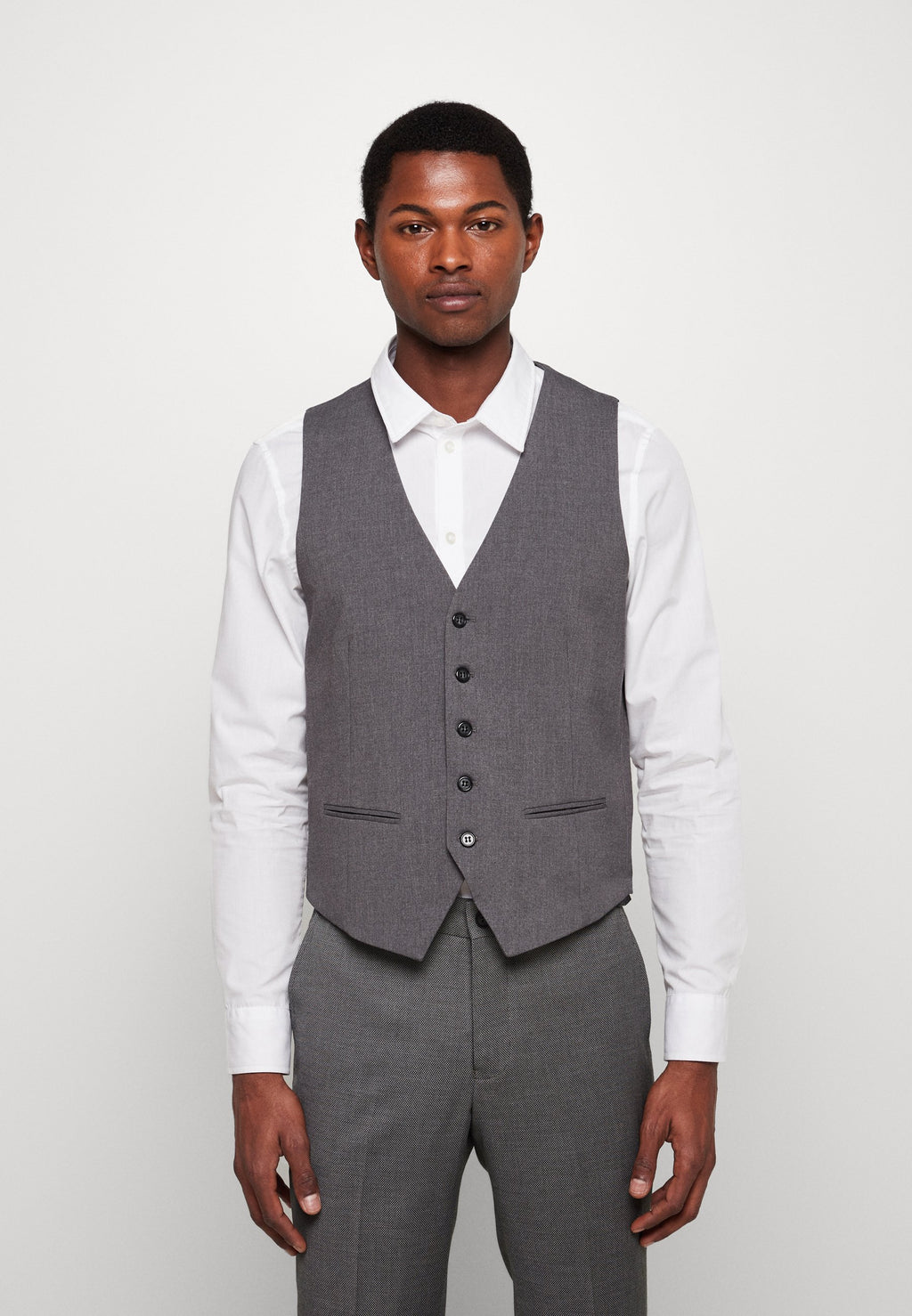 MENS WAISTCOAT FOR SUIT SLIM FIT Media 3