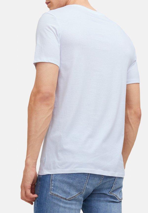 Jack & Jones 4 PACK - Basic T-shirt - weiß