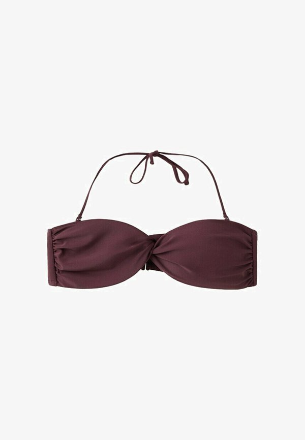 Mango ADULT - Bikini top - bordeaux