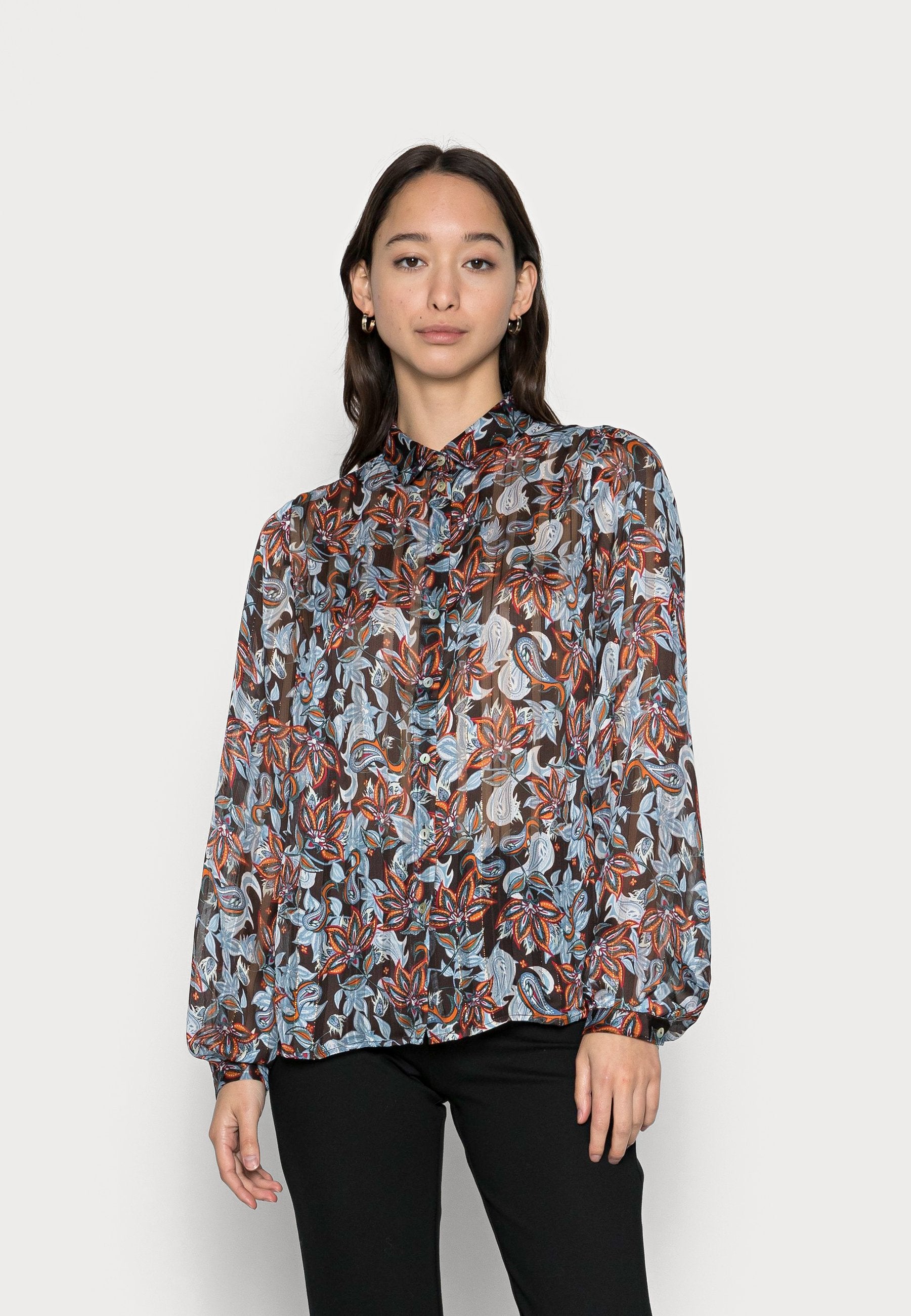 Esqualo BLOUSE BASIC PAISLEY PRINT