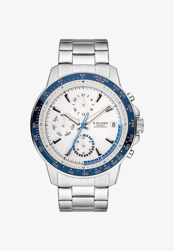 s.Oliver CORE ROUND - Watch - silber