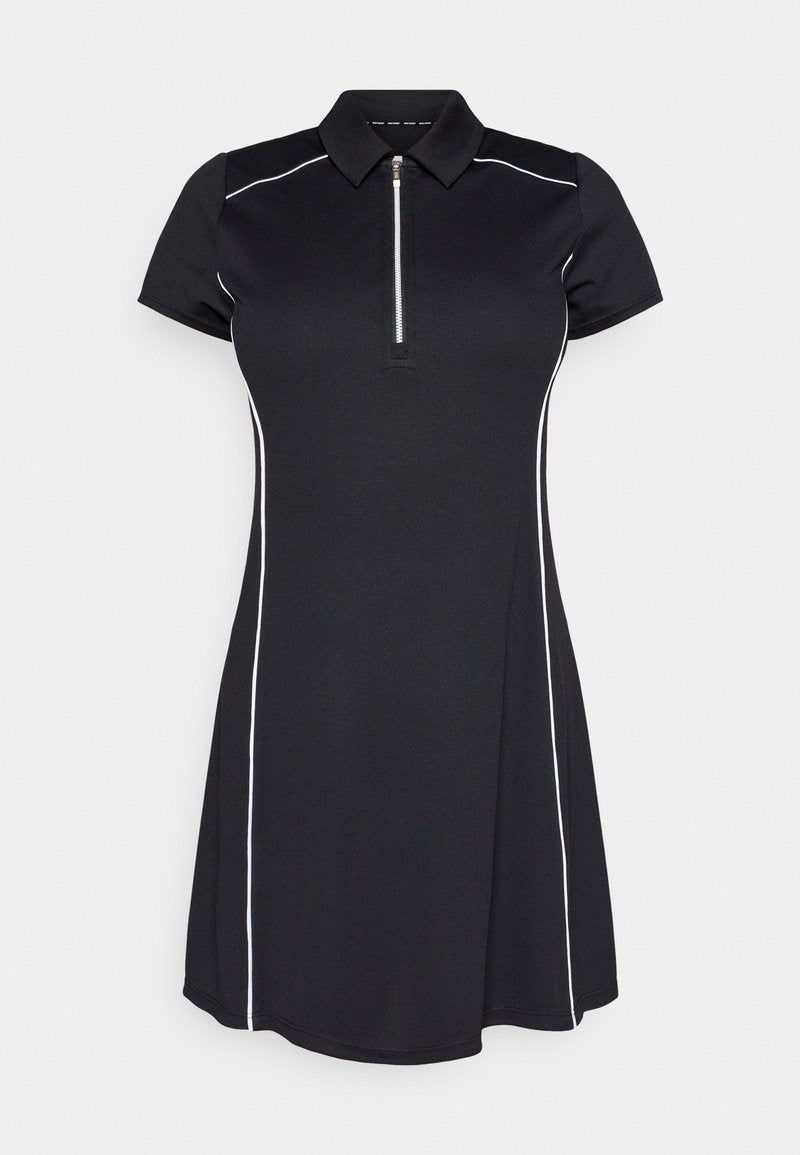 COURT HALF ZIP TEE DRESS PIPING Media 1
