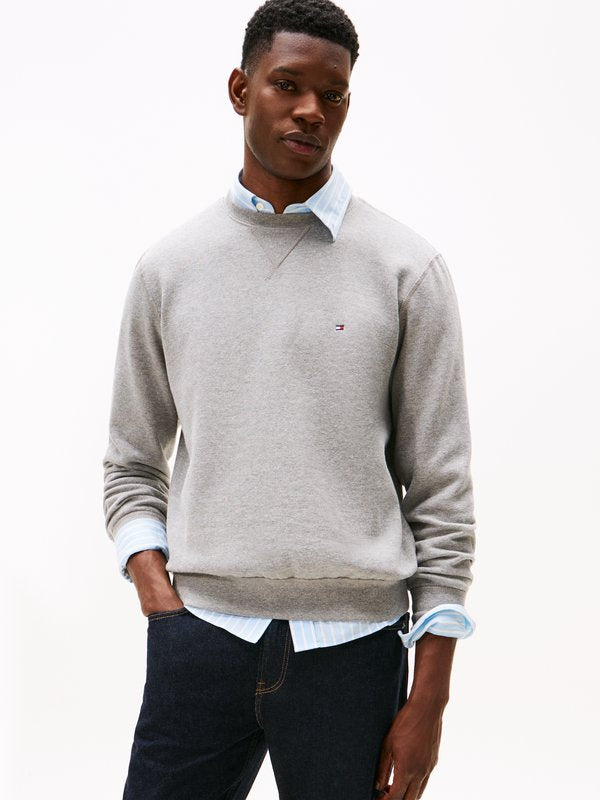 Tommy Hilfiger ESSENTIAL CREWNECK - Sweatshirt - medium grey heather