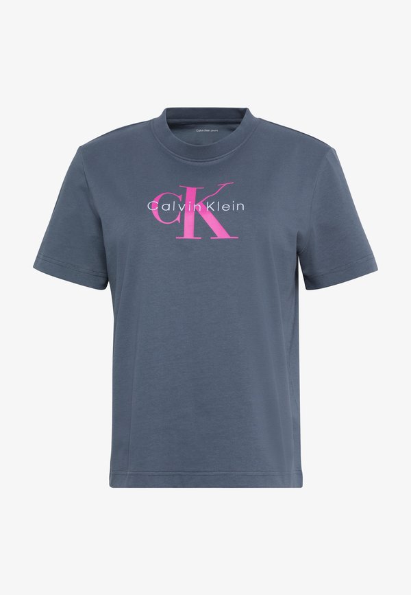 Calvin Klein Jeans HERO CLASSIC MONOLOGO - Print T-shirt - turbulence