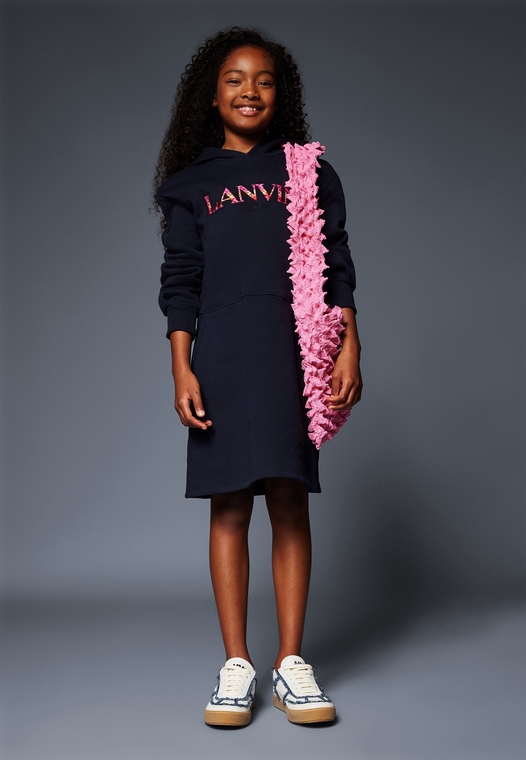LANVIN HOODED DRESS