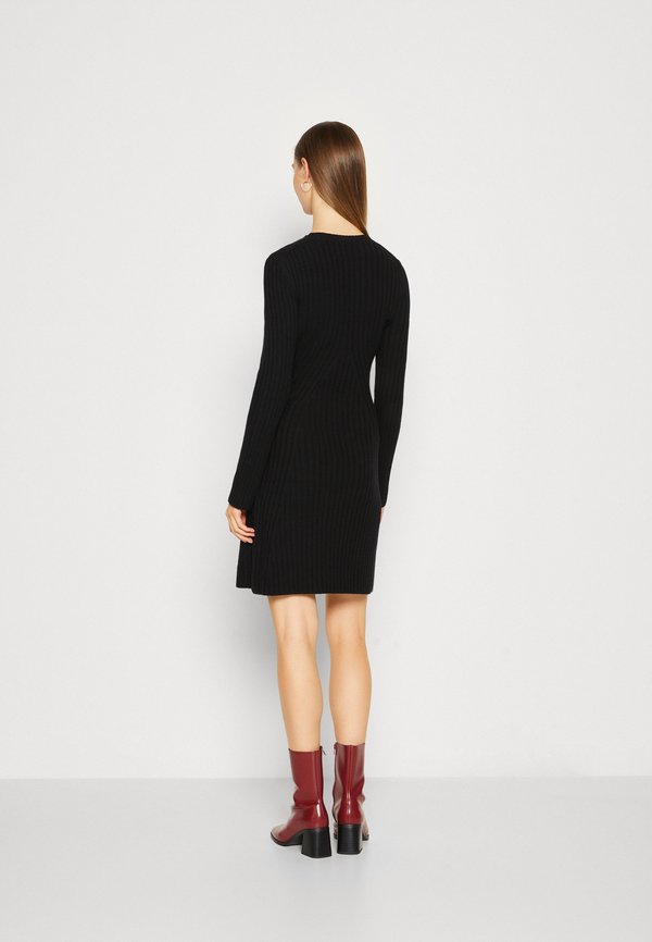 Marc O'Polo DRESS LONGSLEEVE ROUND NECK TRANSFER DETAIL