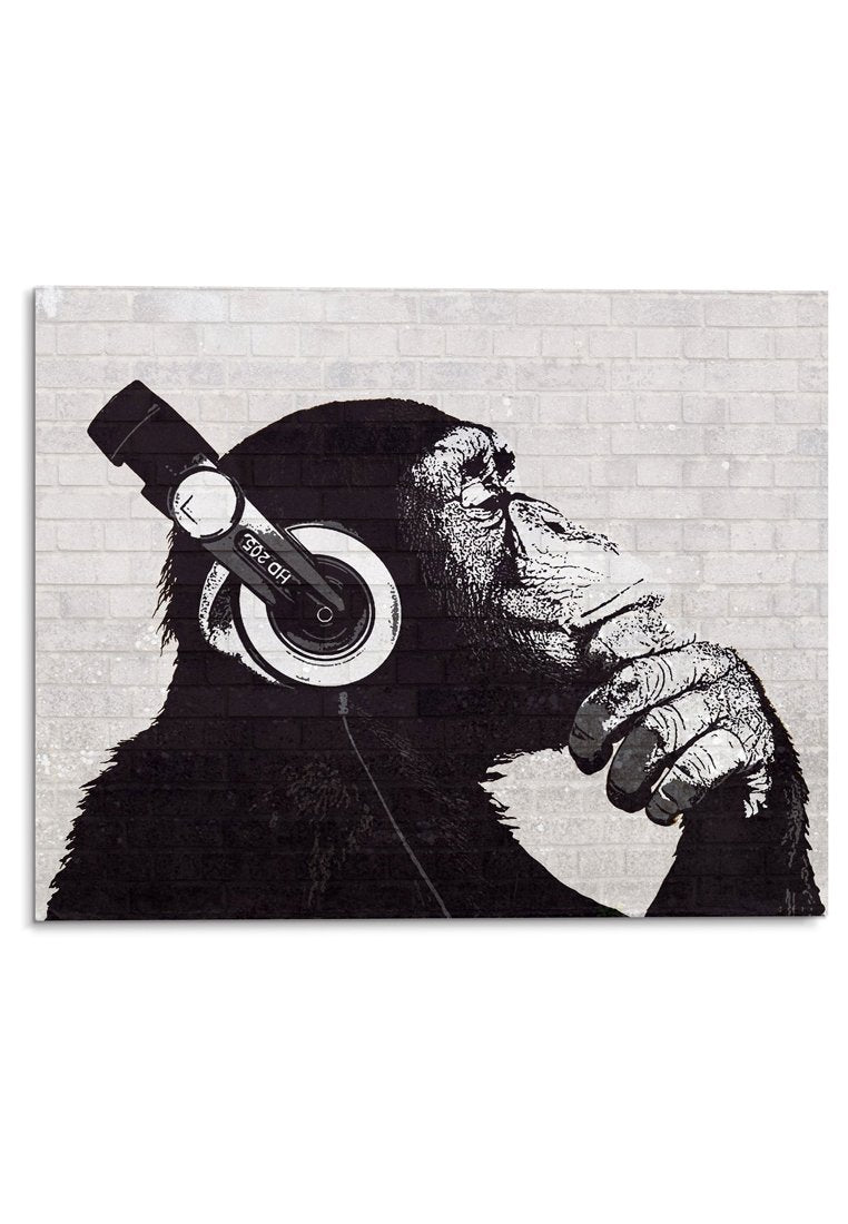Orange Wallz HEADPHONE CHIMP