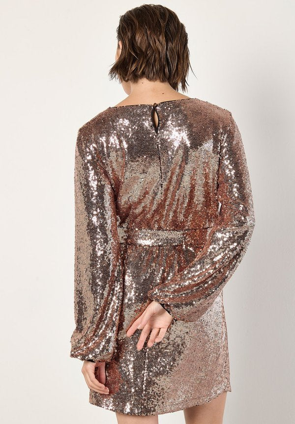 Apricot SEQUIN MINI