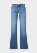 ONLY ONLJUDY LOW WAIST - Flared Jeans - medium blue denim