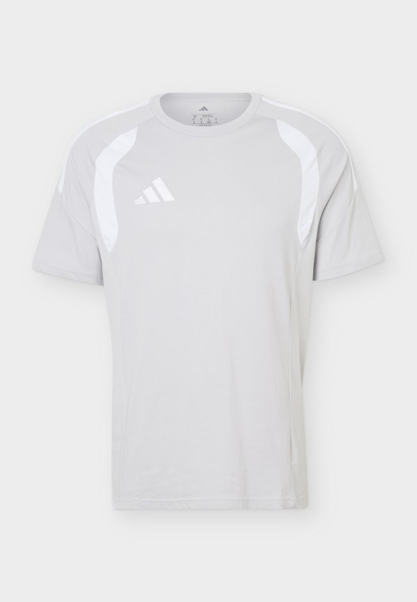 adidas Performance TIRO26 LEAGUE TEE - Print T-shirt - team light grey/white