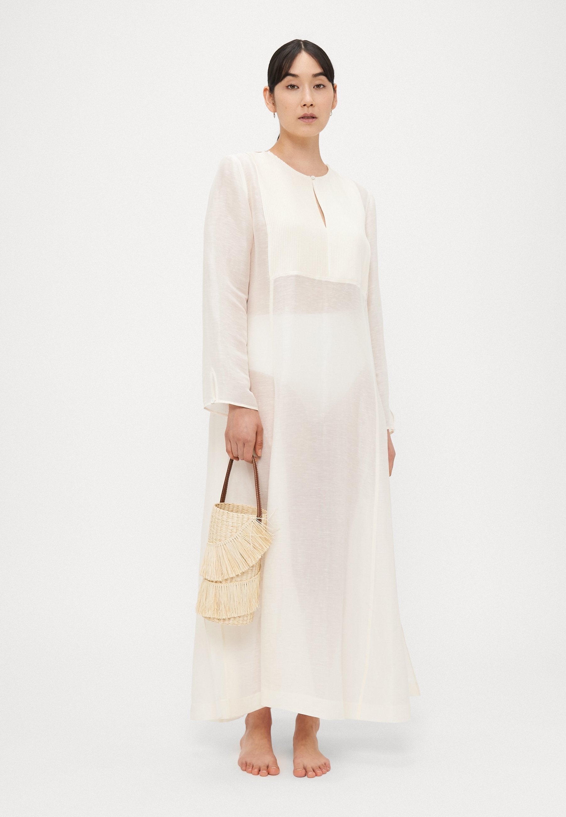Tory Burch PLEATED CAFTAN