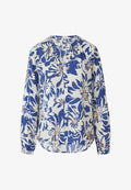 s.Oliver AUS MIT ALL-OVER-PRINT - Blouse - ecru